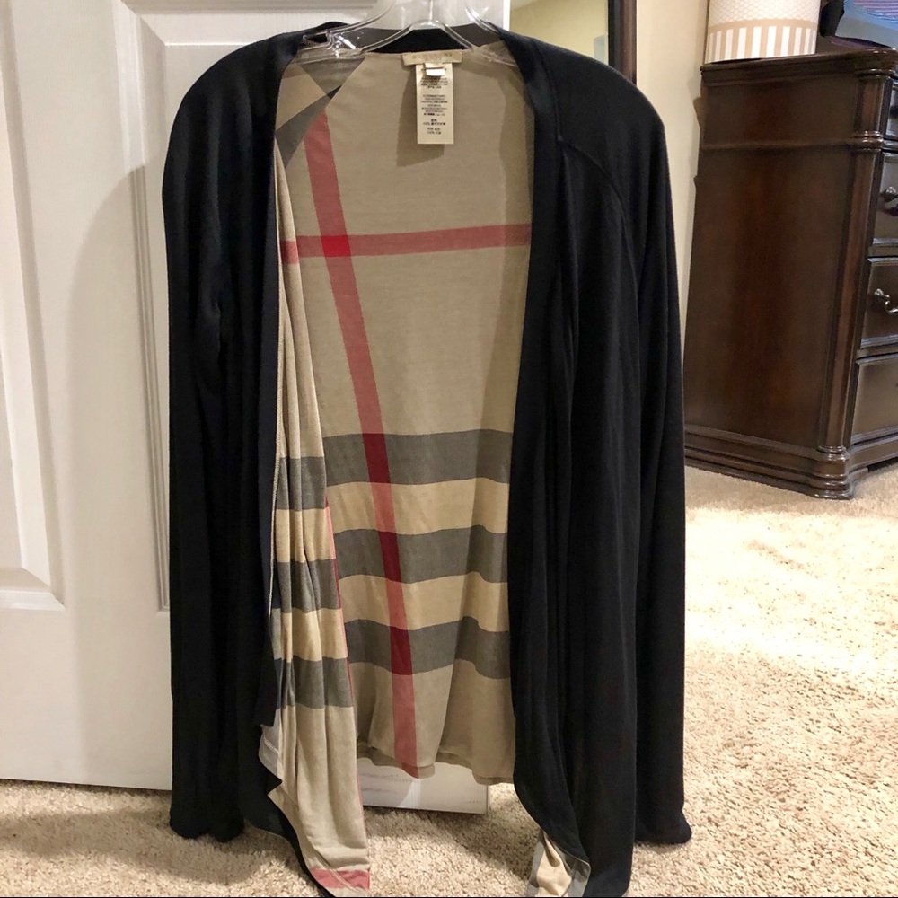 Authentic Burberry Reversible Cardigan